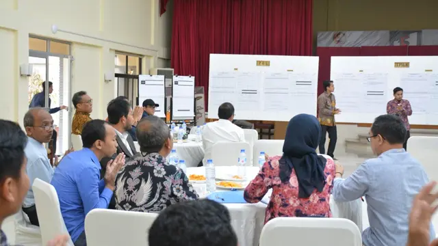 Penghitungan suara Pilpres 2019 di KBRI Madrid. (KBRI Madrid)