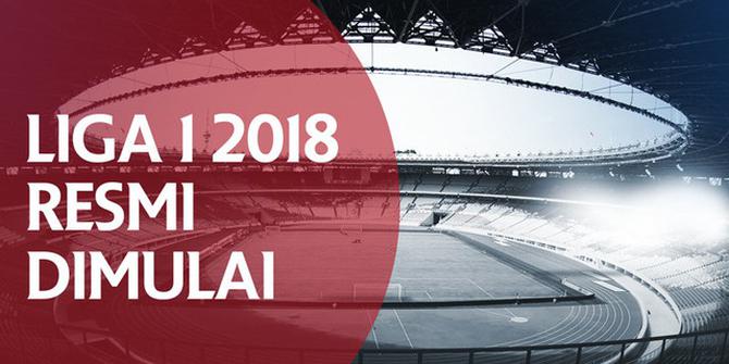 VIDEO: Liga 1 2018 Resmi Dimulai, Menpora Lakukan Kick-off