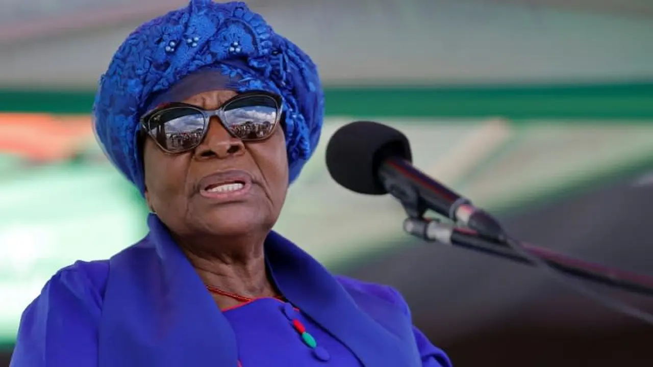 Netumbo Nandi-Ndaitwah jadi presiden perempuan pertama Namibia, merupakan pendukung setia partai berkuasa SWAPO. (Simon Maina/ AFP/File)