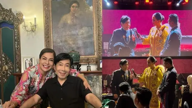 Unggahan Soraya Haque tentang Pertemuannya dengan Guruh Soekarnoputra/instagram @sorayahaque