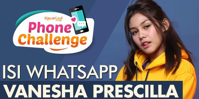 VIDEO: Bongkar Isi Handphone Vanesha Prescilla Yuk!