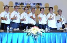 Masuk Forbes, BUMN gelar syukuran di JCC