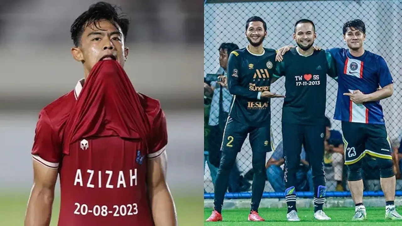 Tiru Selebrasi Pratama Arhan, Ini 6 Potret Teuku Wisnu Bucin Shireen Sungkar