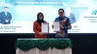 PT Pos Indonesia menandatangani perjanjian kerja sama dengan Universitas Bahaudin Mudhary (UNIBA) terkait penerimaan setoran biaya pendidikan mahasiswa dengan menggunakan virtual account Giropos, Kamis 25 Mei 2023 (Istimewa)
&nbsp;