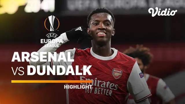 Berita video highlights laga Grup B Liga Europa 2020/2021 antara Arsenal melawan Dundalk yang berakhir dengan skor 3-0, Jumat (30/10/2020) dinihari WIB.