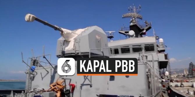 VIDEO: Kapal Perdamaian Milik PBB Rusak Akibat Ledakan Beirut Lebanon