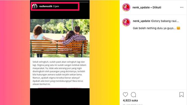 Unggahan Suami Krisdayanti