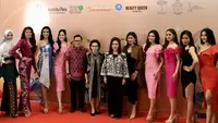 Audisi Nasional Puteri Indonesia 2024 di Graha Mustika Ratu, Jakarta Selatan, 16 Januari 2024. (Liputan6.com/Asnida Riani)