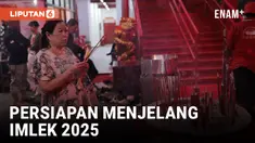 Diguyur Hujan, Begini Persiapan Imlek di Wihara Dharma Bhakti Glodok