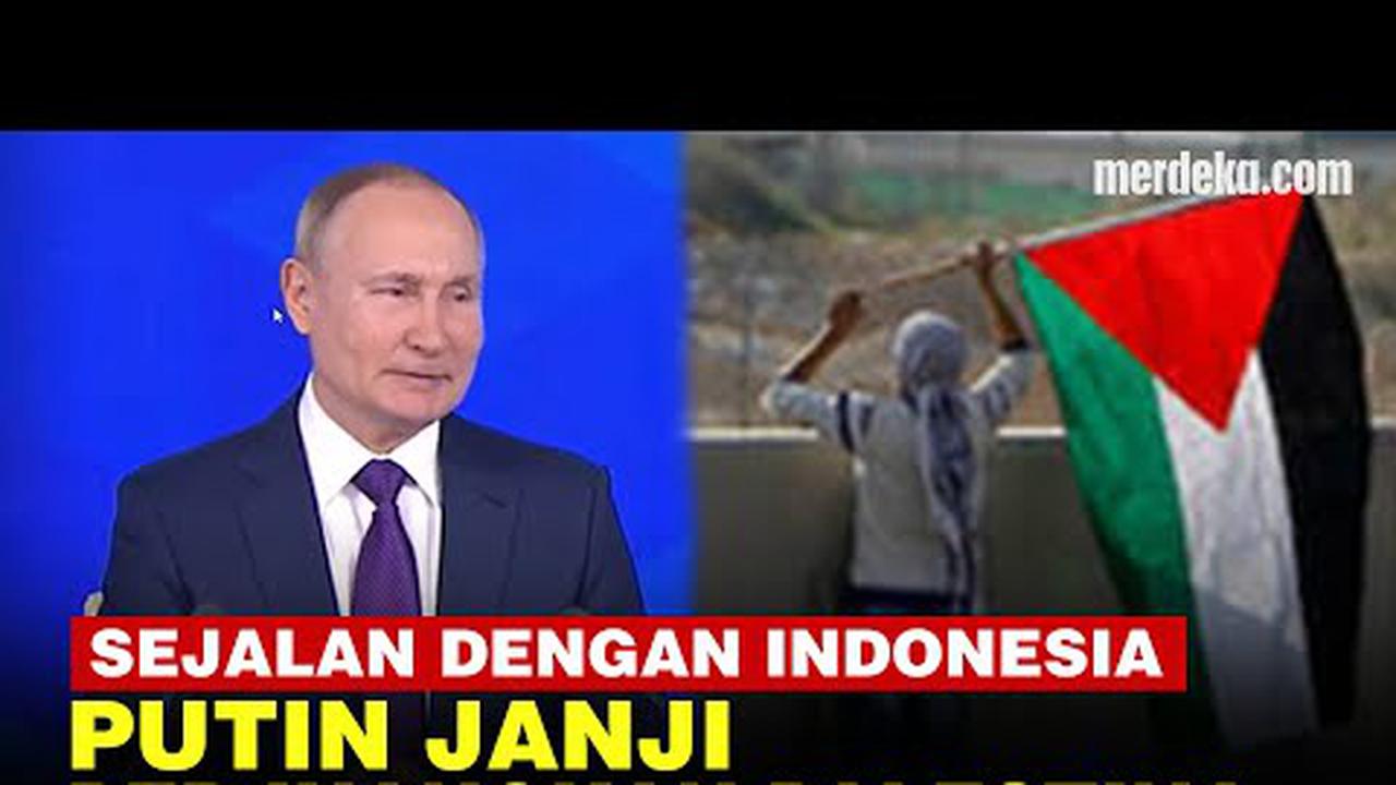 VIDEO: Isi Pembicaraan Telepon Putin dan Presiden Palestina Singgung Israel-Ukraina