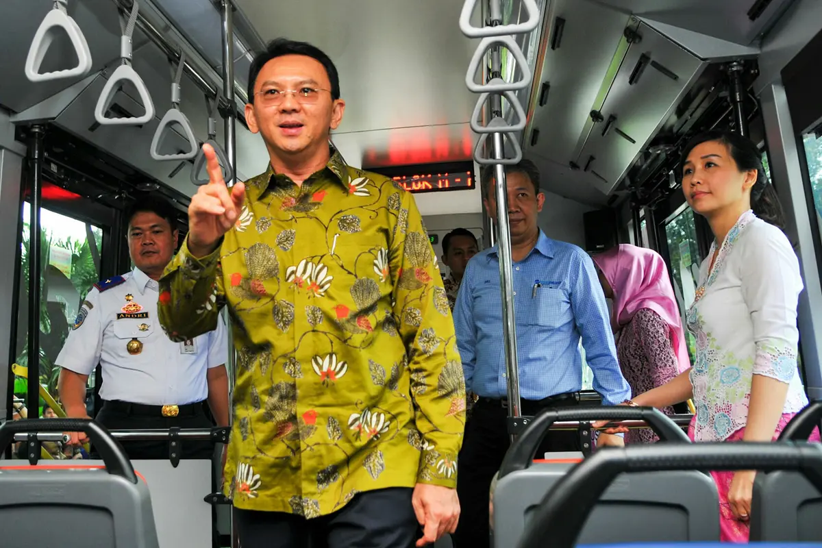 20160421- Transjakarta Luncurkan Bus Khusus Perempuan- Ahok- Veronica Tan-Jakarta- Yoppy Renato