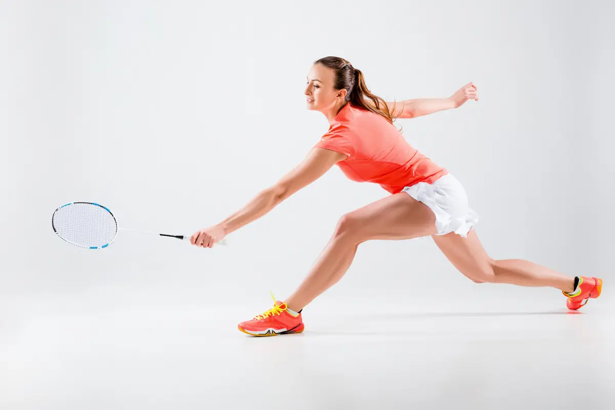 Ilustrasi bulu tangkis, badminton