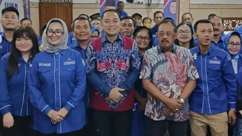 Demokrat Surabaya resmi mendukung Eri Cahyadi-Armuji di Pilkada 2024. (Istimewa)