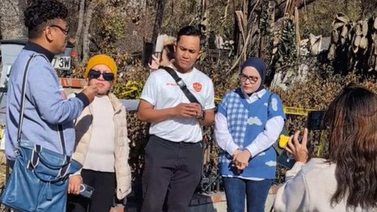 Klarifikasi Uya Kuya Usai Heboh Ditegur saat Buat Konten di Tempat Kebakaran LA, Akui Sudah Izin Polisi