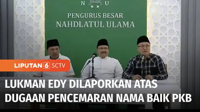 Menanggapi pelaporan Pengurus Teras PKB terhadap mantan Sekjen PKB, Lukman Edy. PBNU menilai laporan itu menunjukkan keputusasaan PKB. Ketua DPW PKB Jawa Timur, Abdul Halim Iskandar mendatangi Polda Jawa Timur untuk melaporkan Lukman Edy karena mence...