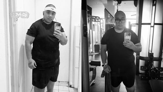 Rapper Saykoji Bagikan Perjalanan Dietnya Melalui Media Sosial, Sudah Turun 28 Kg Sejak Dimulai Oktober 2022 Lalu. (Sumber: Instagram/saykoji)