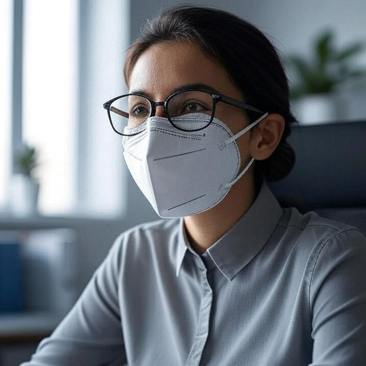 Cara pakai masker agar kacamata tak berembun