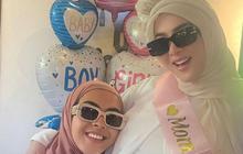 Digelar Sederhana, Potret Baby Shower & Gender Reveal Syahrini Bareng Suami dan Sahabat yang Langsung Datang ke Singapura