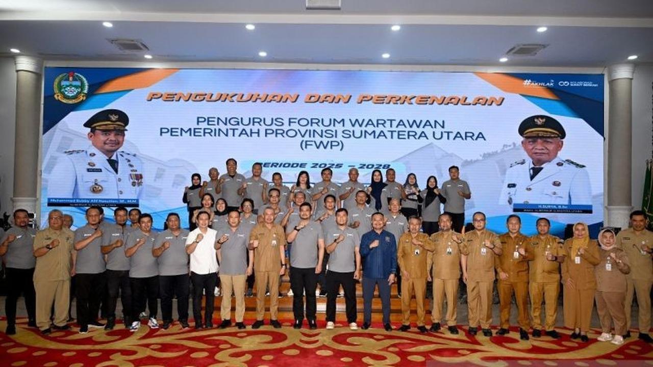 55 Wartawan Dapat Rumah, Gubernur Bobby Ajak Kolaborasi Wujudkan Indonesia Emas 2045 di Sumut
