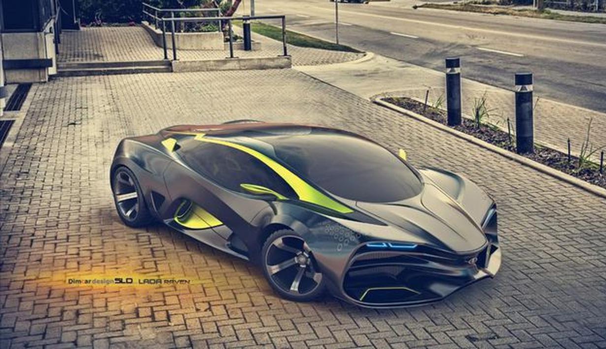Lada Raven Concept Car by Dmitry Lazarev - Photo Otosia.com