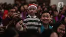 Humas Gereja Katedral, Susyana Suwadie mengatakan pihaknya menyiapkan sekitar 500 bingkisan saat Misa Keluarga. (Liputan6.com/Angga Yuniar)