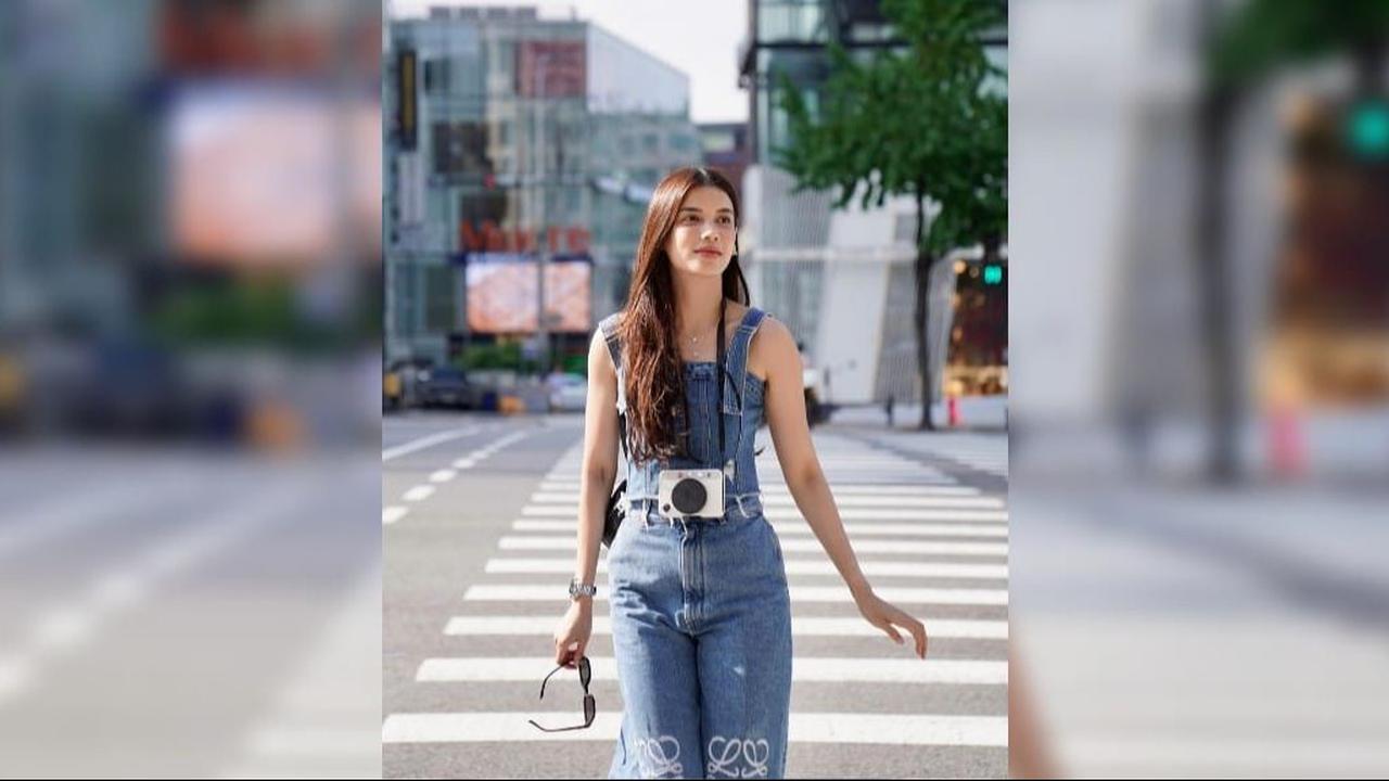 7 Potret Cantik Sabrina Chairunnisa saat Jalan-jalan di Korea Selatan Tampil Bak ABG, Netizen 'Ini Istri Apa Anak Deddy Corbuzier