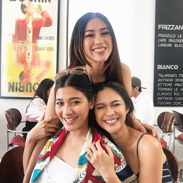 6 Potret Kompak Tyna Kanna Bareng Nana dan Naysilla Mirdad, Disebut Ipar Goals