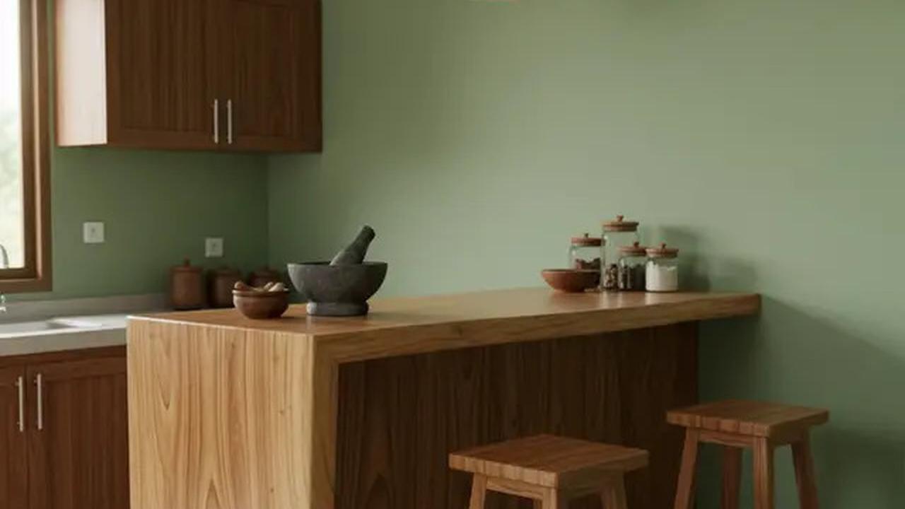 9 Model Dapur Kecil dengan Meja Bar, Solusi Hemat Ruang Tetap Estetik