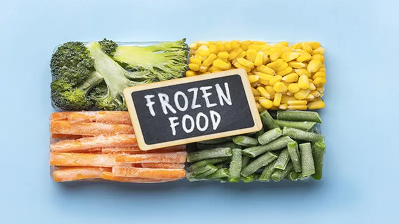 Ilustrasi frozen foods