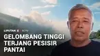 Cuaca buruk masih melanda di sejumlah tempat, salah satunya di Pesisir Pantai Kota Agung, Kabupaten Tanggamus, Lampung. Angin kencang datang bersama gelombang tinggi sempat menerjang tempat pelelangan ikan di dekat dermaga.