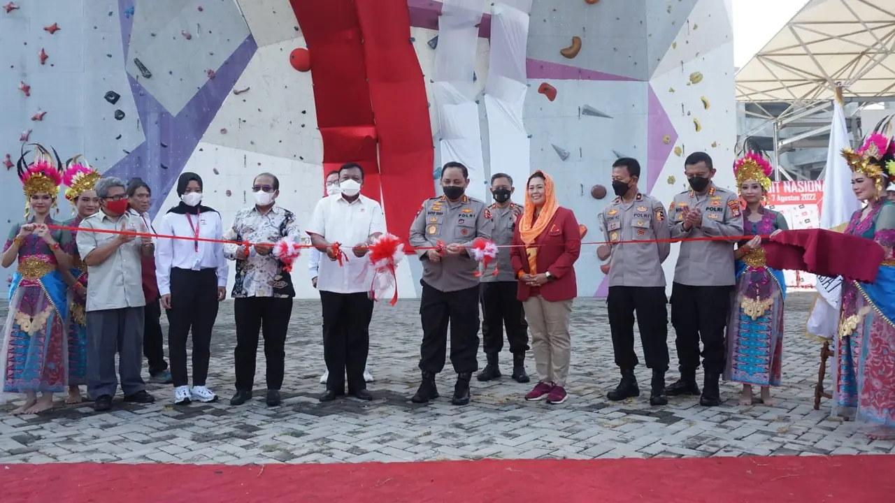 Pembukaan Sirkuit Nasional Panjat Tebing 2022