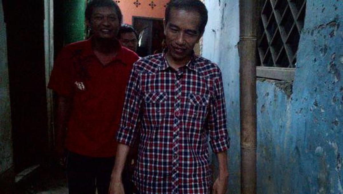 Jokowi dan Hidayat di kampung kumuh