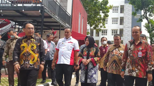 Kementerian PUPR dan Kementerian Sosial melakukan kolaborasi dalam pembangunan rumah susun (Rusun) di Kota Bekasi, Jawa Barat. Rusun ini  untuk masyarakat berpenghasilan rendah yang bekerja di sektor informal. (Dok Kementerian PUPR)