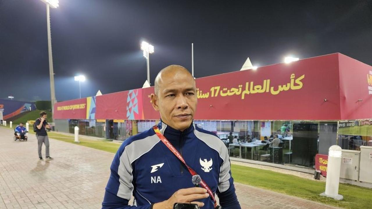 Nova Arianto Bersyukur Dampingi Timnas U17 Raih Kemenangan Perdana di Piala Dunia