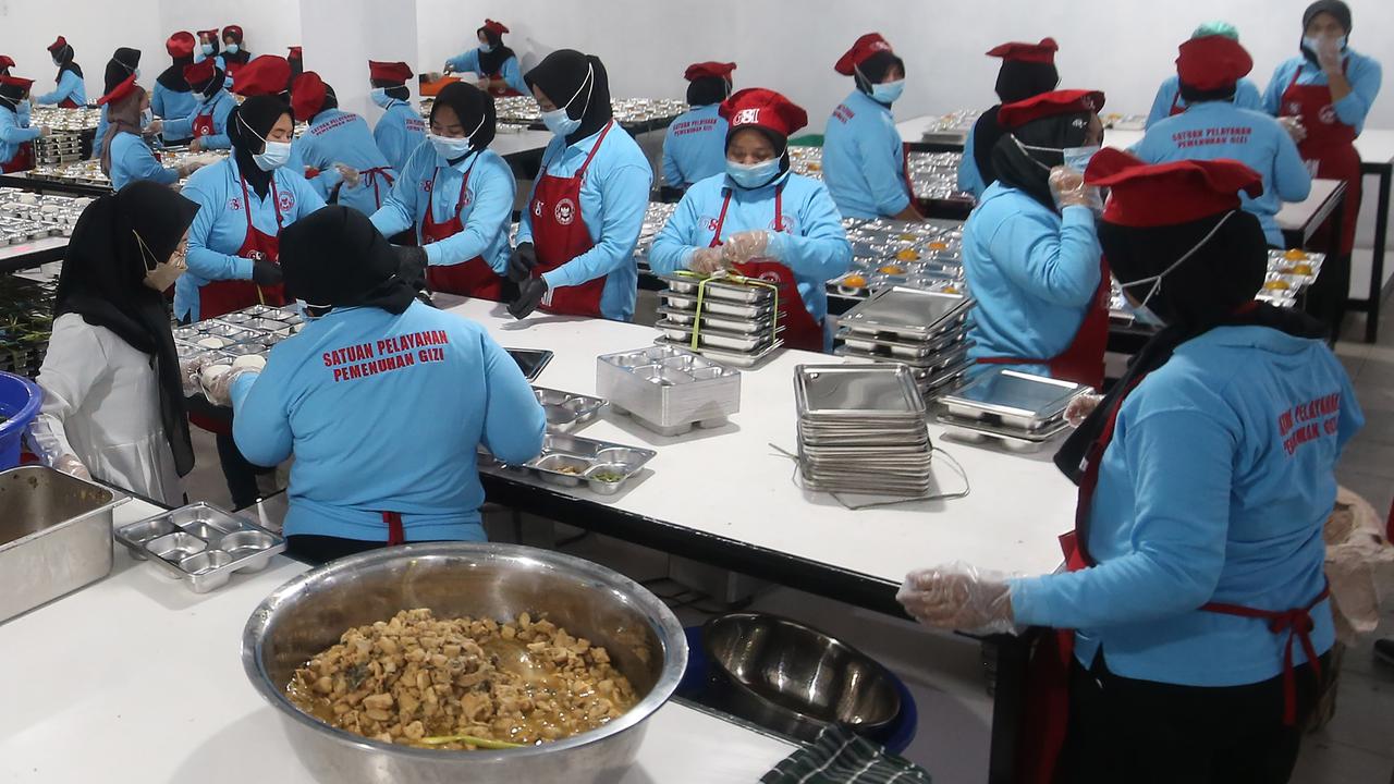 Dapur Makan Bergizi Gratis di Depok