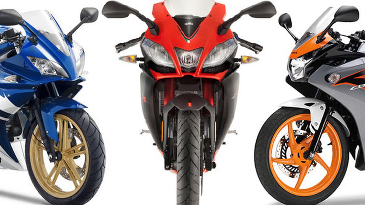 Yamaha YZF-R125, Aprilia RS4 125 dan Honda CBR125R