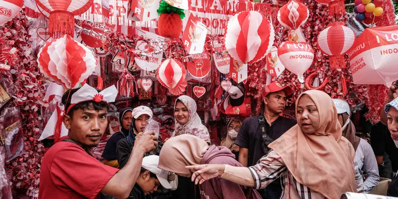 Sepekan Jelang Peringatan HUT RI ke-79, Penjualan Pernak-pernik Kemerdekaan Laris Manis