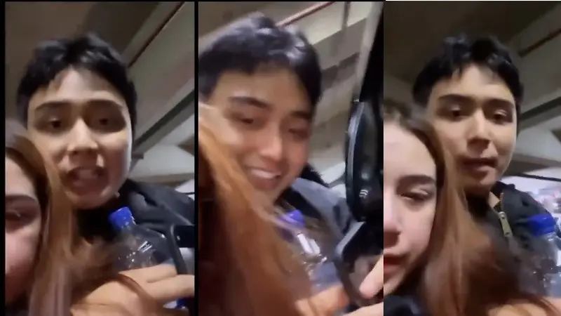 Viral video, diduga Leon Dozan. (Sumber: Tangkapan layar Twitter/ noonejsty)