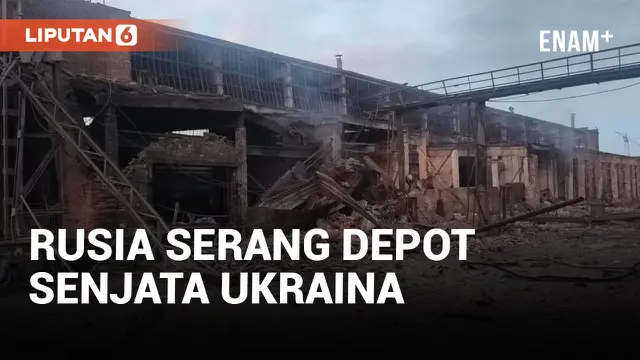 Rusia Laporkan Serangan Terhadap Depot Senjata Milik Ukraina