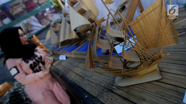 Kepala Bekraf Hadiri Bamboo Market Serpong