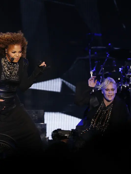 Akhirnya Janet Jackson buka suara tentang kehamilan pertamanya. Ia pun sempat mengunggah video berdurasi singkat di akun twitternya. (AFP/Bintang.com)