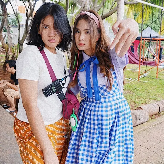 6 Gaya Shanice Margaretha Lie Saat Akting, Dari Anak Sekolah Hingga Satpam