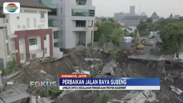 Polisi temukan bukti baru kelalaian pengerjaan proyek basement RS Siloam yang menyebabkan Jalan Gubeng, Surabaya, ambles.