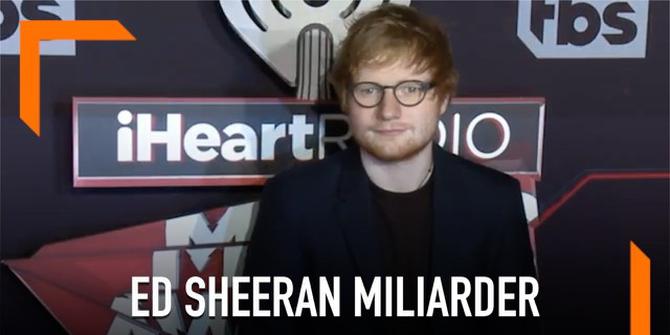 VIDEO: Ed Sheeran Jadi Miliarder Sebelum 30 Tahun?