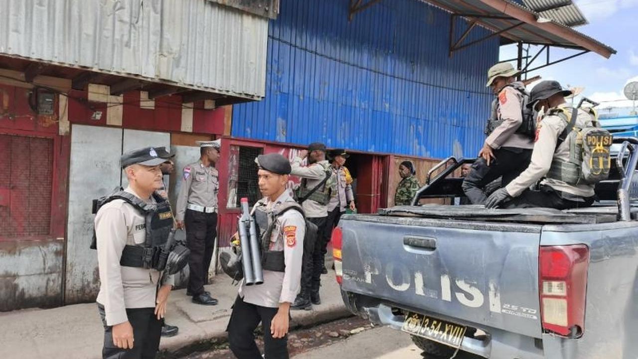 Polres Tolikara Pastikan Situasi Kamtibmas Kondusif Berkat Patroli Rutin