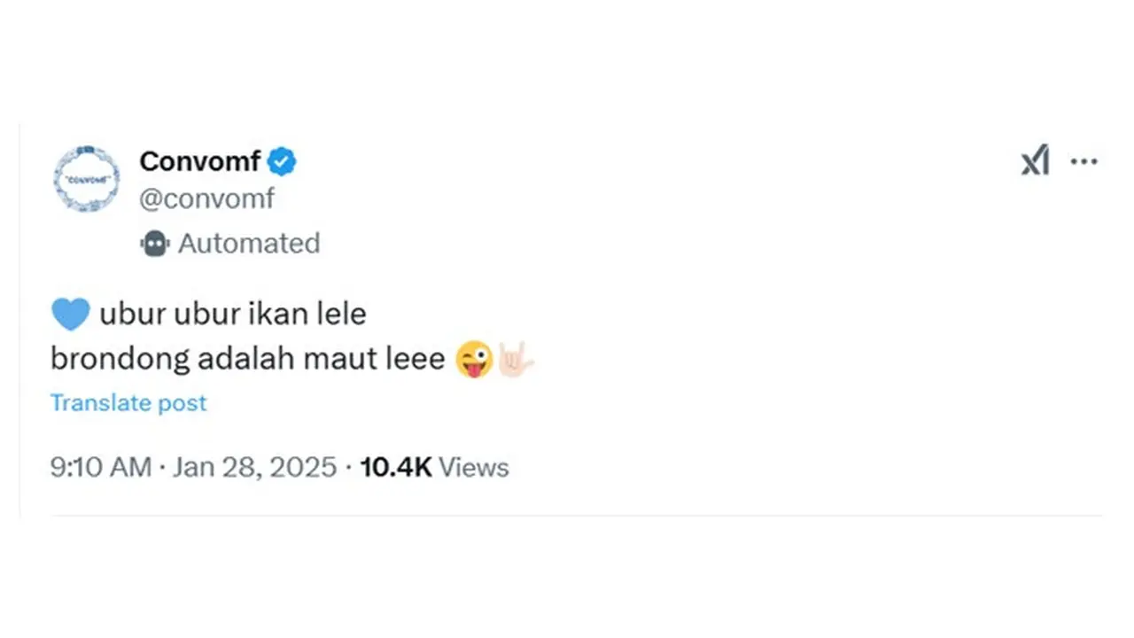 6 Cuitan Netizen Pakai Pantun 'Ubur-Ubur Ikan Lele' Ini Kocak