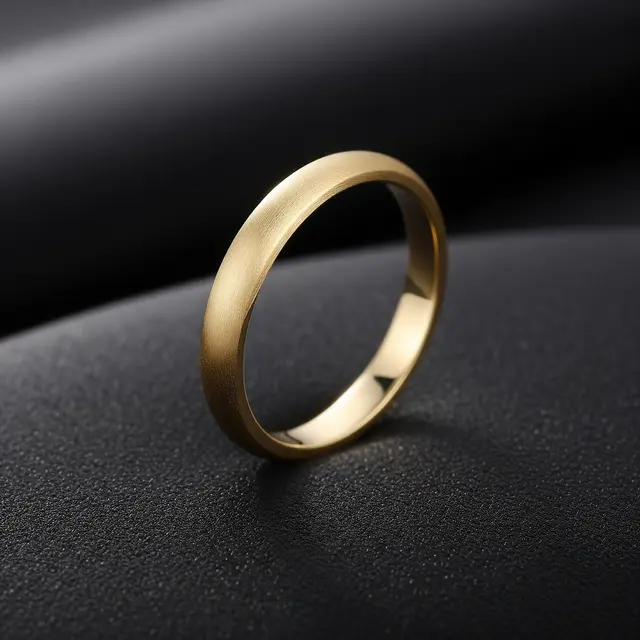 Cincin Emas Kecil tapi Tampak Mewah di Jari