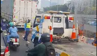 Truk Kecelakaan di Depan DPR, Sejumlah Rute Transjakarta Dialihkan