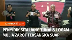 Penyidik Jampidsus menangkap mantan pejabat di Mahkamah Agung, Zarof Ricar dalam dugaan kasus suap penanganan perkara Gregorius Ronald Tannur. Penyidik Jampidsus juga menyita uang tunai senilai hampir Rp1 triliun dan logam mulia seberat 51 kilogram d...