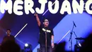 Sejumlah lagu dibawakan Guyon Waton, termasuk Korban Janji. (Liputan6.com/Helmi Fithriansyah)